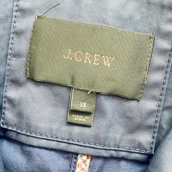 NWOT J.CREW FIELD JACKET NAVY SIZE XSMALL - Picture 7 of 8